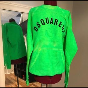 Dsquared2 Acid Green Sweatshirt